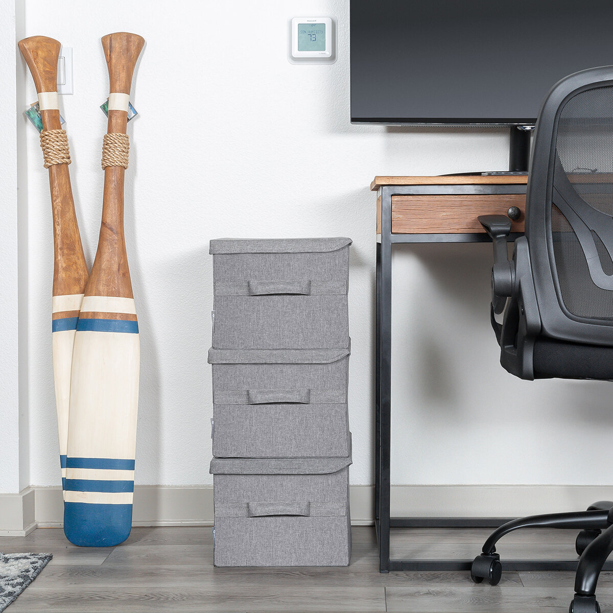 Allspace Organizadores Plegables para Almacenamiento, 3 Piezas