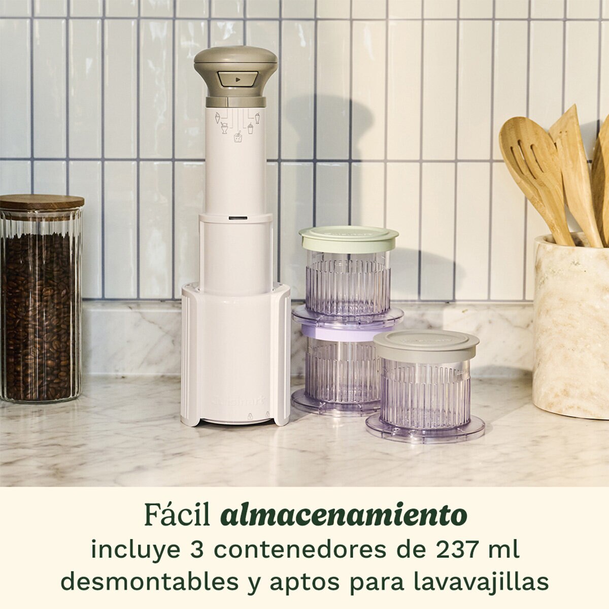 Cuisinart, Máquina para hacer Helados 5 en 1 FastFreeze Cuisinart, Máquina para hacer Helados 5 en 1 FastFreeze