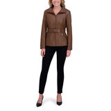 Kenneth Cole Chamarra para Dama Cognac Extra Grande Kenneth Cole Chamarra para Dama Cognac Extra Grande