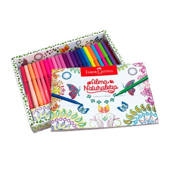 Faber-Castell Set de Mandalas con 72 Plumones