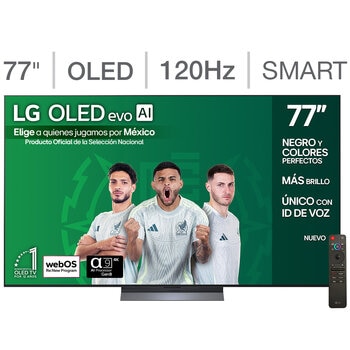 LG Pantalla 77" OLED 4K Smart TV