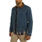 Wrangler Chamarra para Caballero Azul Extra Chica