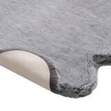 Mon Chateau Luxury Collection Tapete de Pelo Sintético 177cm x 160cm, Gris