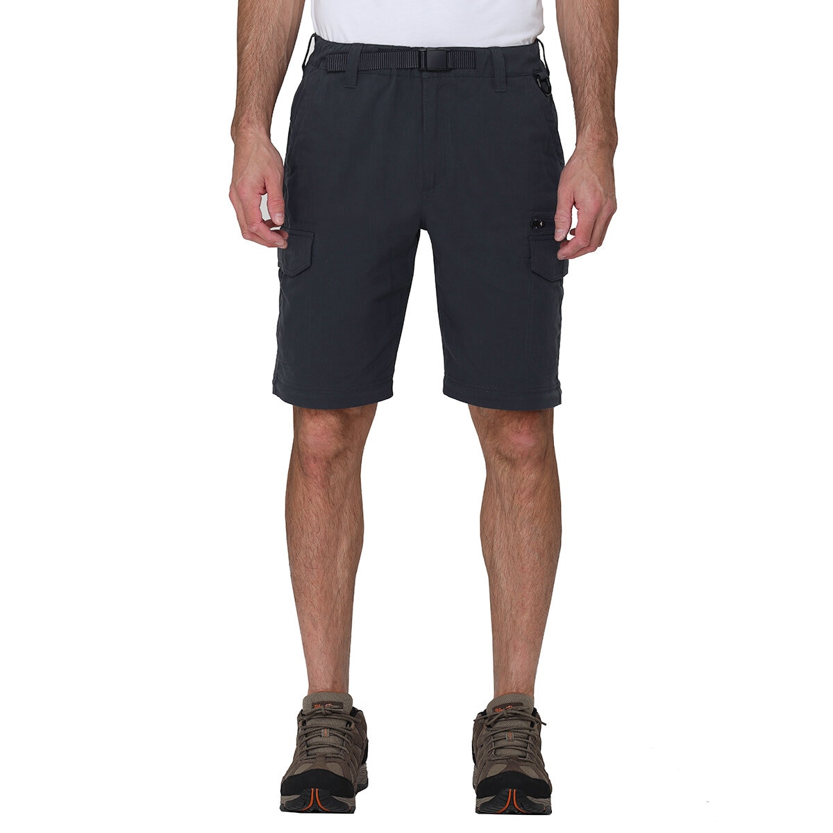 The B.C. Clothing Co. Pantalones Convertibles para Caballero Azul 36 x 32