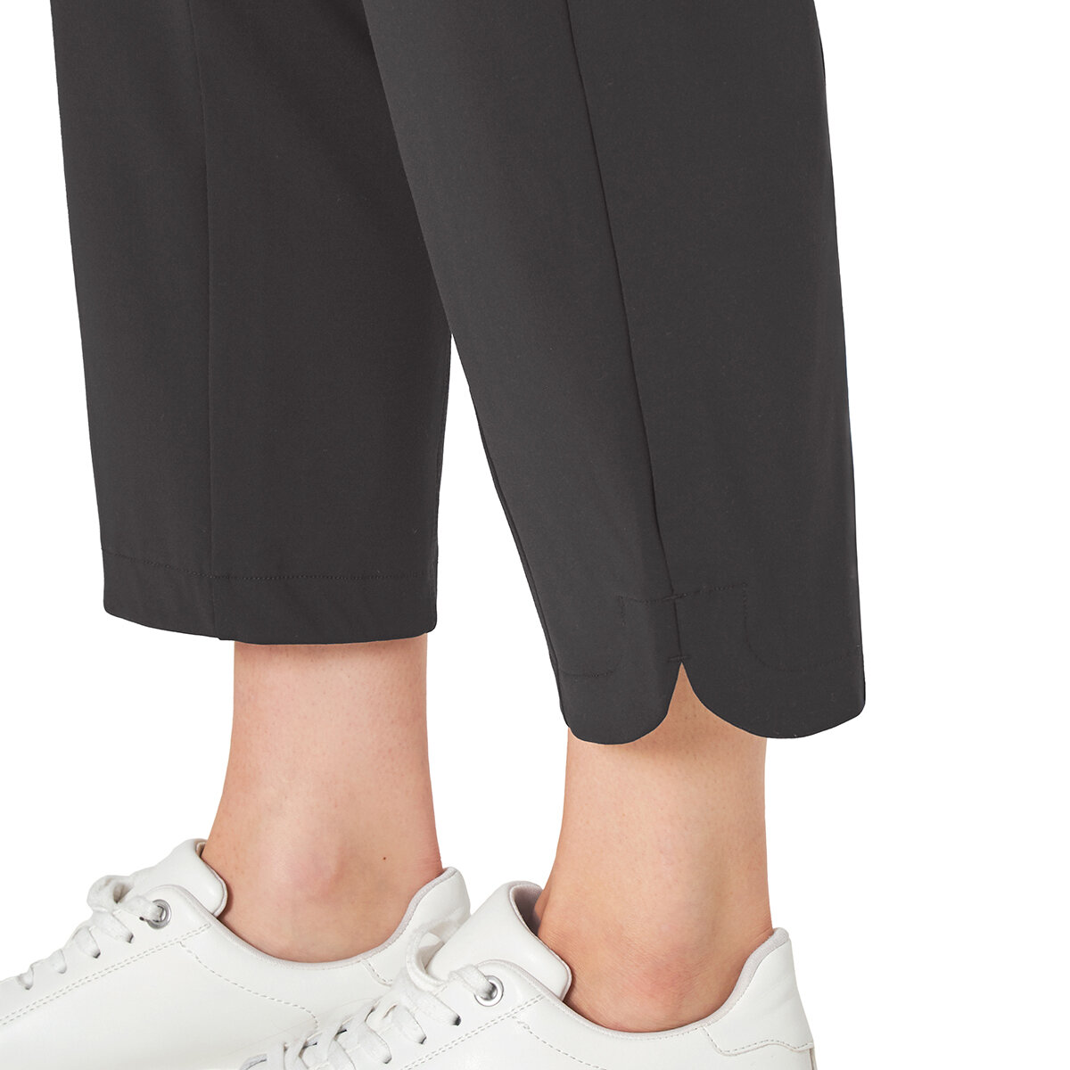 Mondetta Pantalones Capri para Dama Negro Extra Grande