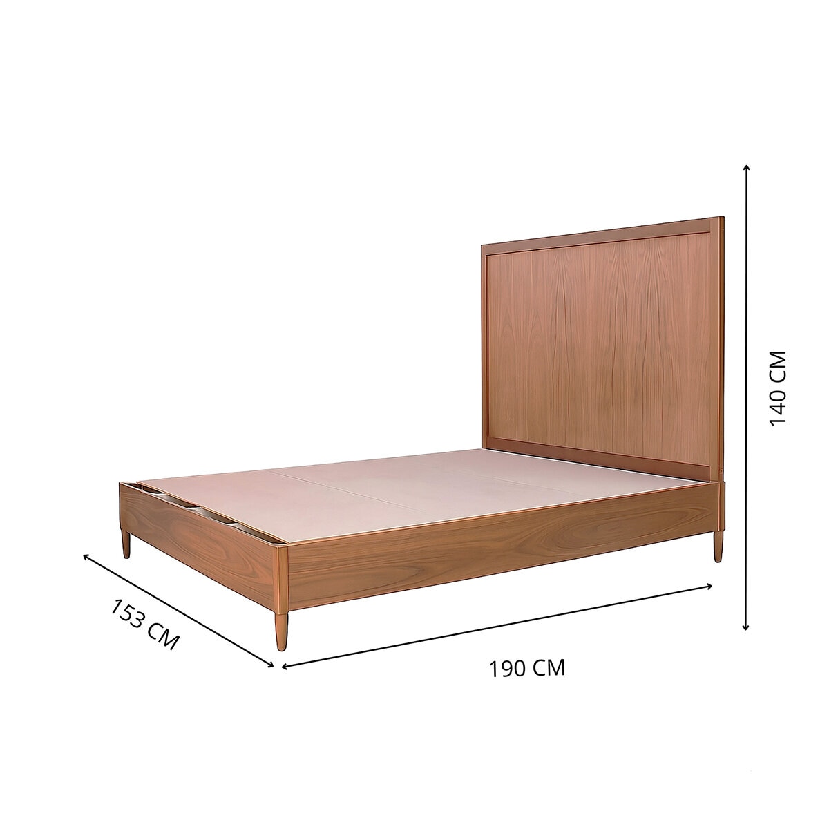 Hogare, Base de Cama Milán, Queen Size