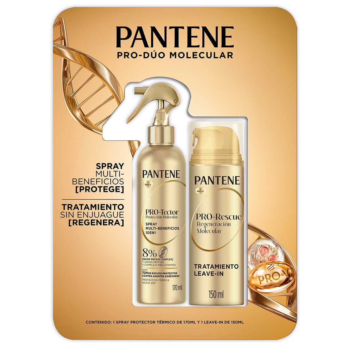 Pantene Pro-Duo Molecular 170 ml + 150 ml Pantene Pro-Duo Molecular 170 ml + 150 ml