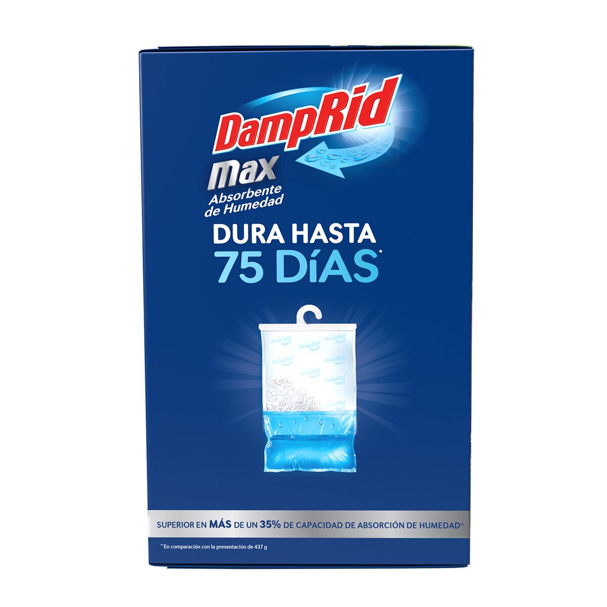 DampRid Max Absorbente de Humedad para Armarios 4 pzs de 453 g