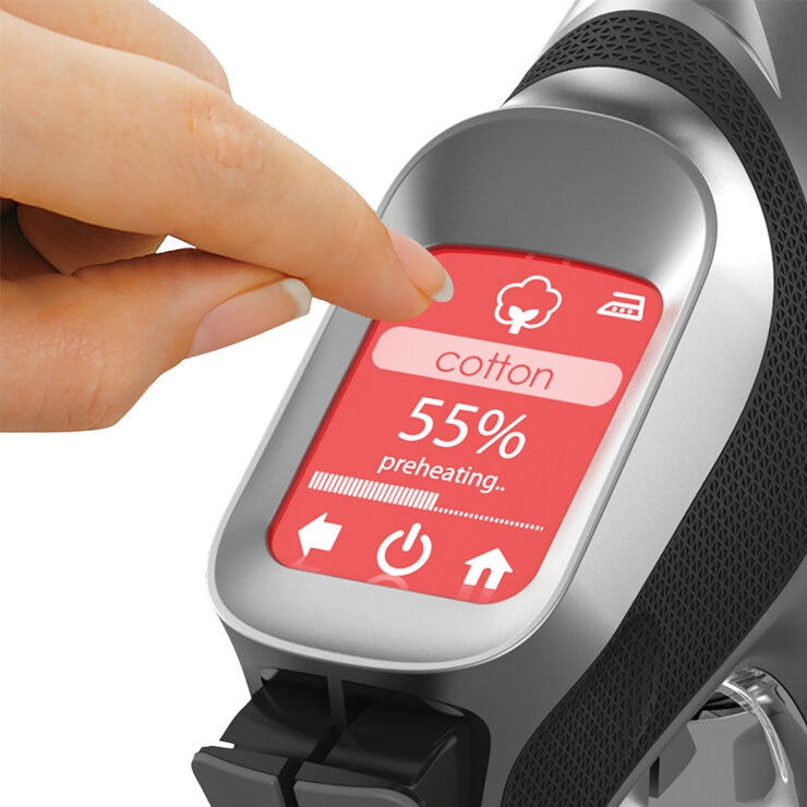 CHI, Plancha Antiadherente con Pantalla Táctil