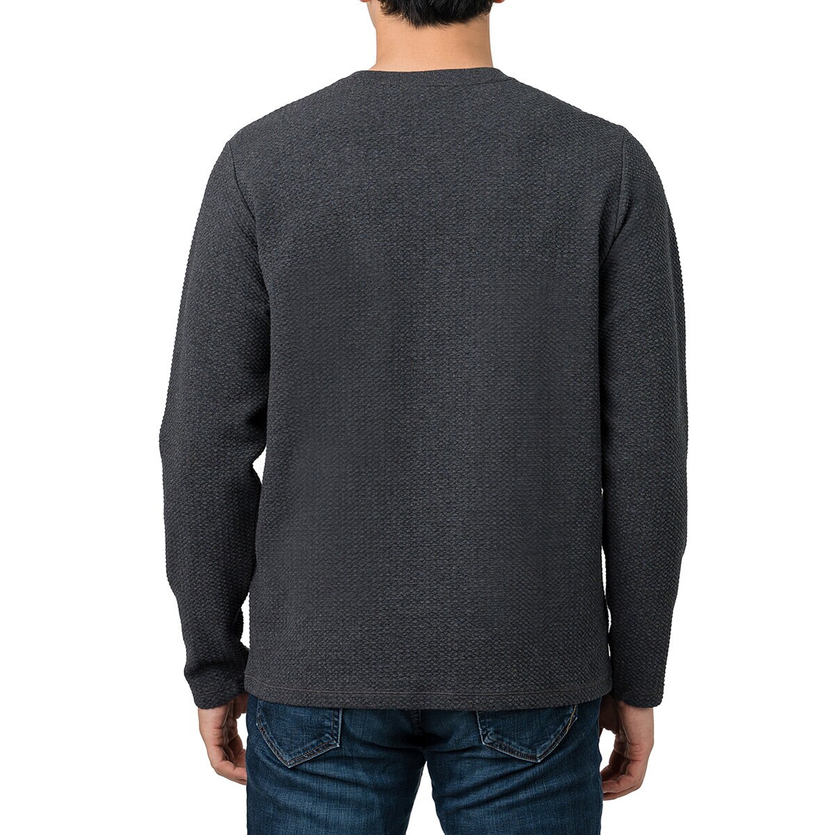 Rough Dress Sudadera para Caballero Gris Mediana