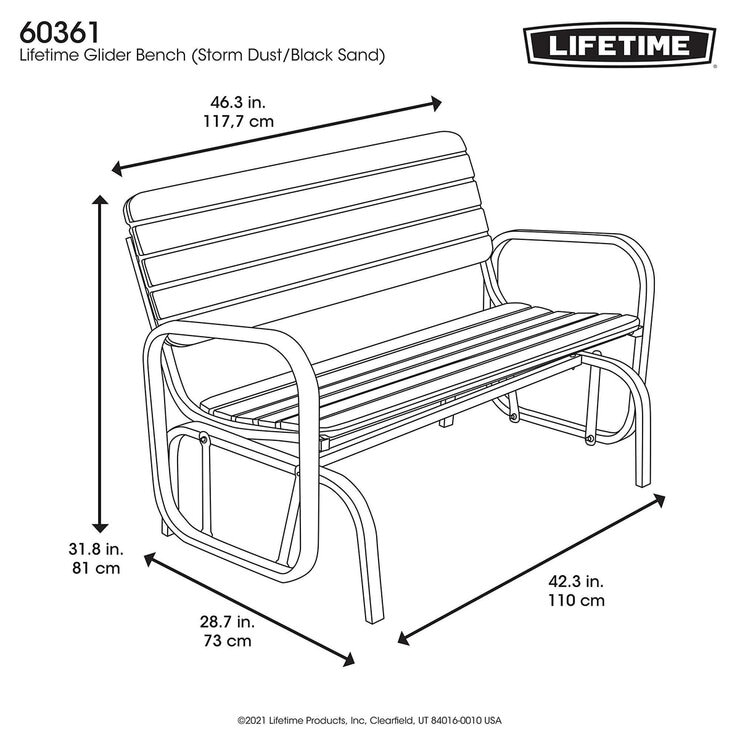 Lifetime, Banca Mecedora Lifetime, Banca Mecedora