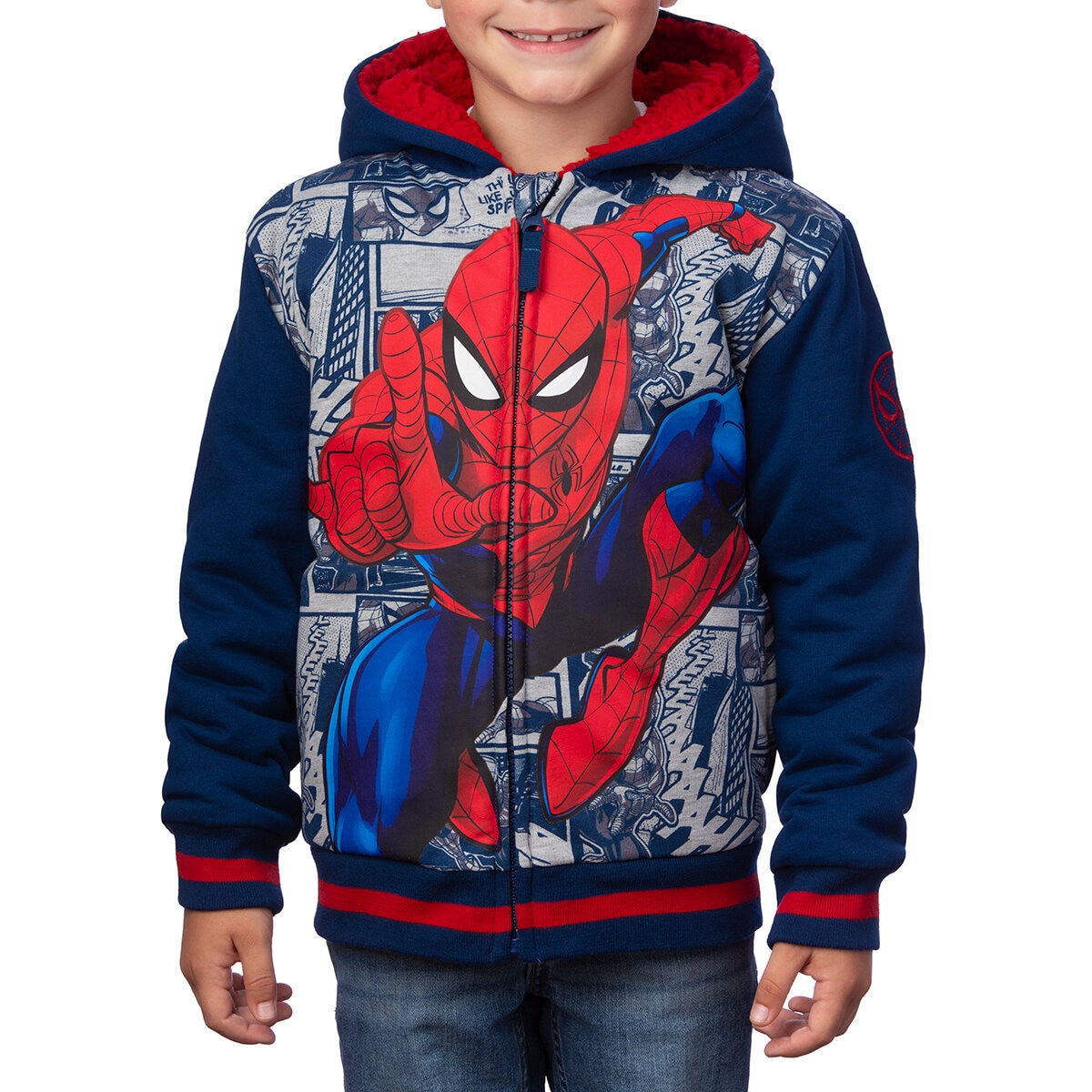 Chamarra para Niños y Niñas Spiderman 6 Años