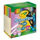 Crayola Plumones Super Tips 100 pzas. Crayola Plumones Super Tips 100 pzas.