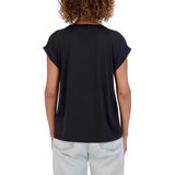 DKNY Playera para Dama Negro Mediana