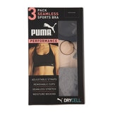 Puma Brasier deportivo para Dama Negro Chica