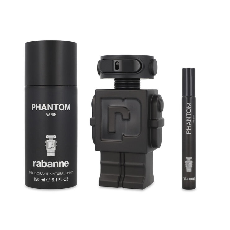Rabanne Phantom Parfum Set 3 pzas Rabanne Phantom Parfum Set 3 pzas