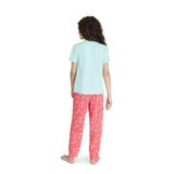 Eddie Bauer Conjunto Casual de Pijama de 4 Piezas para Niña o Niño Rosa
