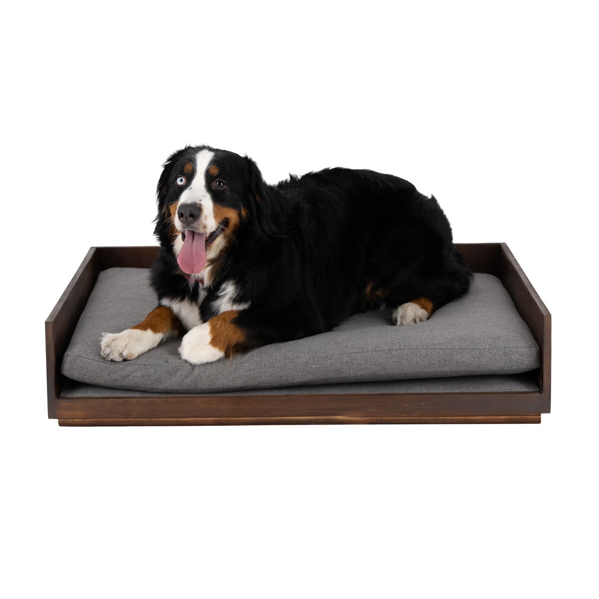 Maypet Cama de Madera Tamaño Grande para Perro