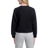 DKNY Sport Sudadera para Dama Negro Grande