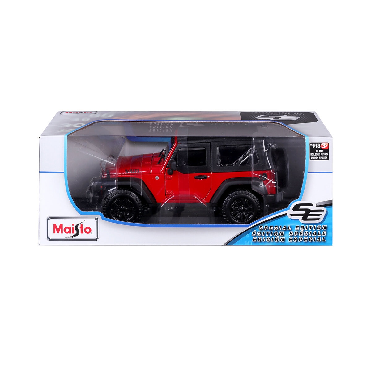 Maisto Autos de Colección Escala 1:18 - 2014 Jeep Wrangler