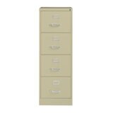 Hirsh Archivero con 4 Cajones Tamaño Oficio Color Almendra