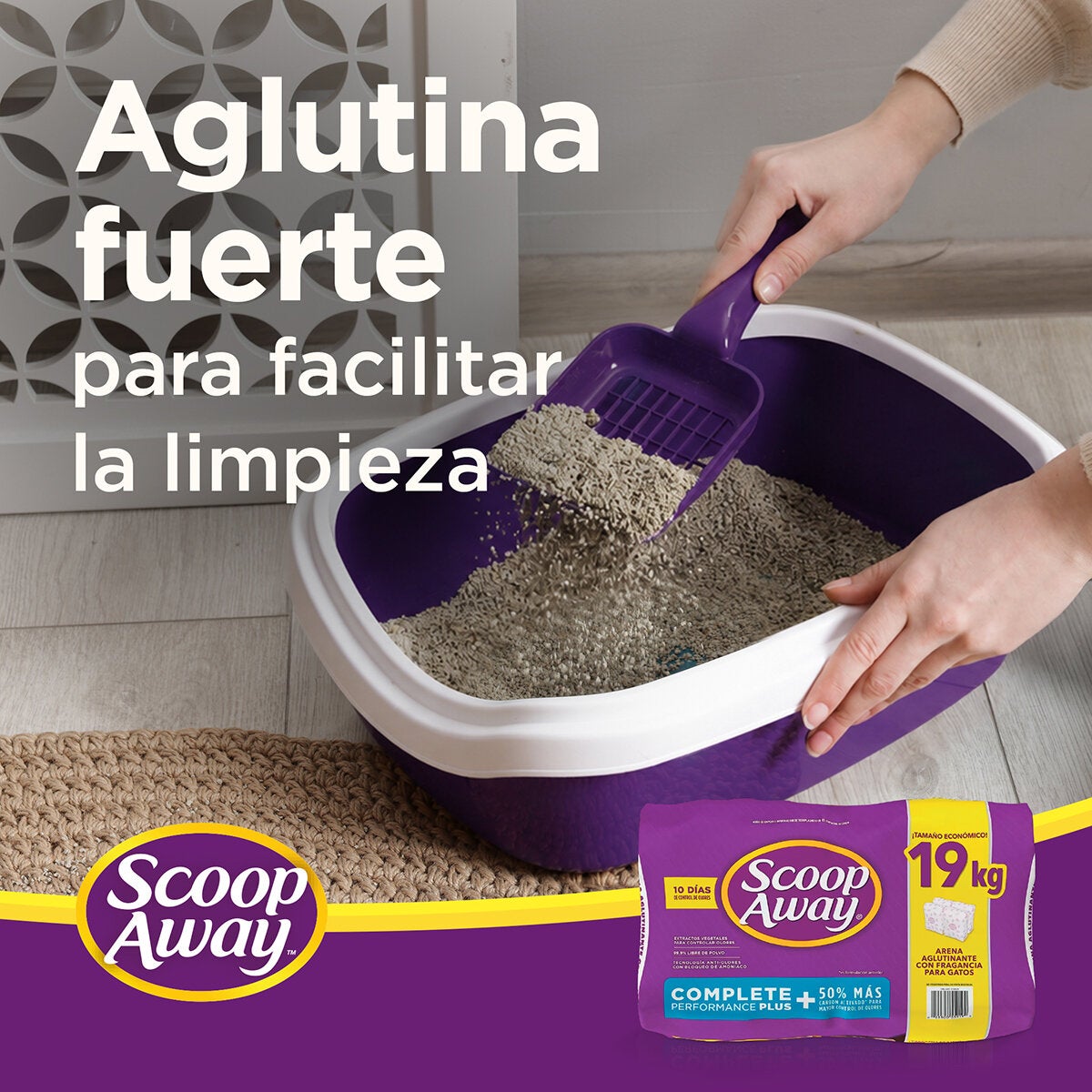 Scoop Away Complete Arena para Gatos 19 kg Scoop Away Complete Arena para Gatos 19 kg