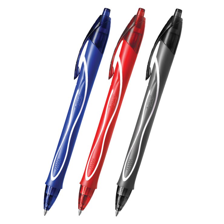 Bic, Bolígrafos Tinta Gel 12 Piezas, Clásico Bic, Bolígrafos Tinta Gel 12 Piezas, Clásico