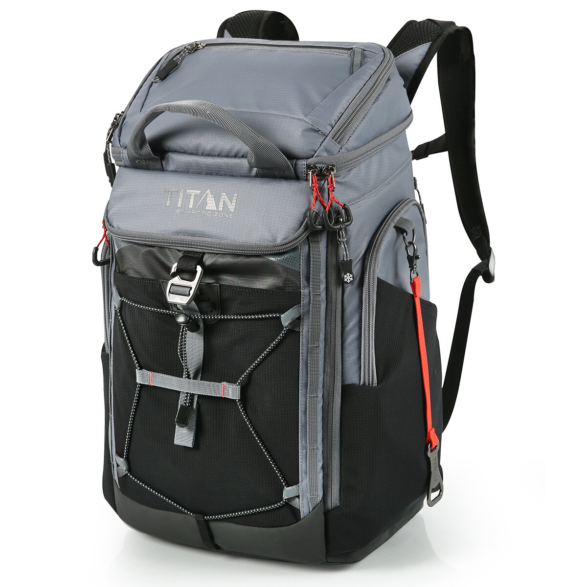 Titan Mochila Hielera para 26 Latas Deep Freeze Gris