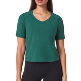 Mondetta Blusa de ejercicio para Dama Verde Grande