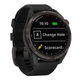 Garmin Reloj Inteligente Approach S42 Golf GPS Gris Carbón/Negro