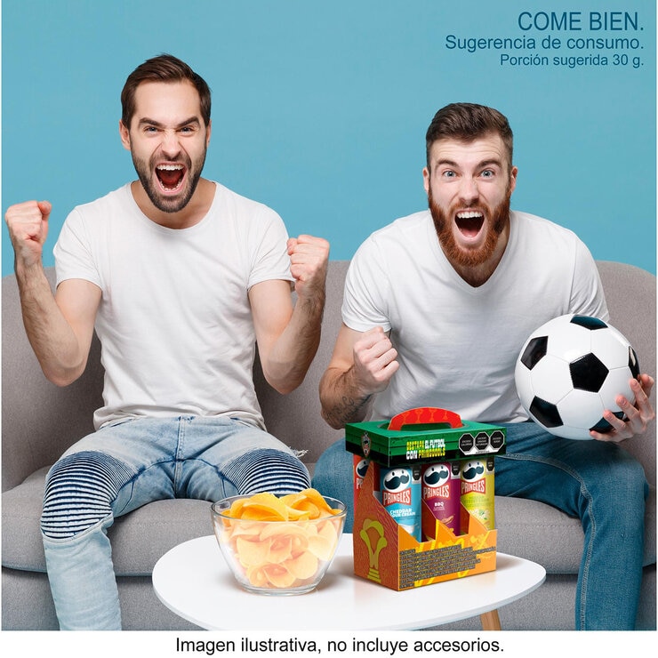 Pringles World Cup Papas Surtidas 6/158 g Pringles World Cup Papas Surtidas 6/158 g