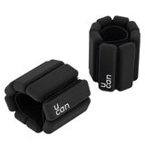 UCan set de 2 Polainas de 1.5 kg, Negro