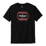 Hurley Playera para Caballero Negro Mediana