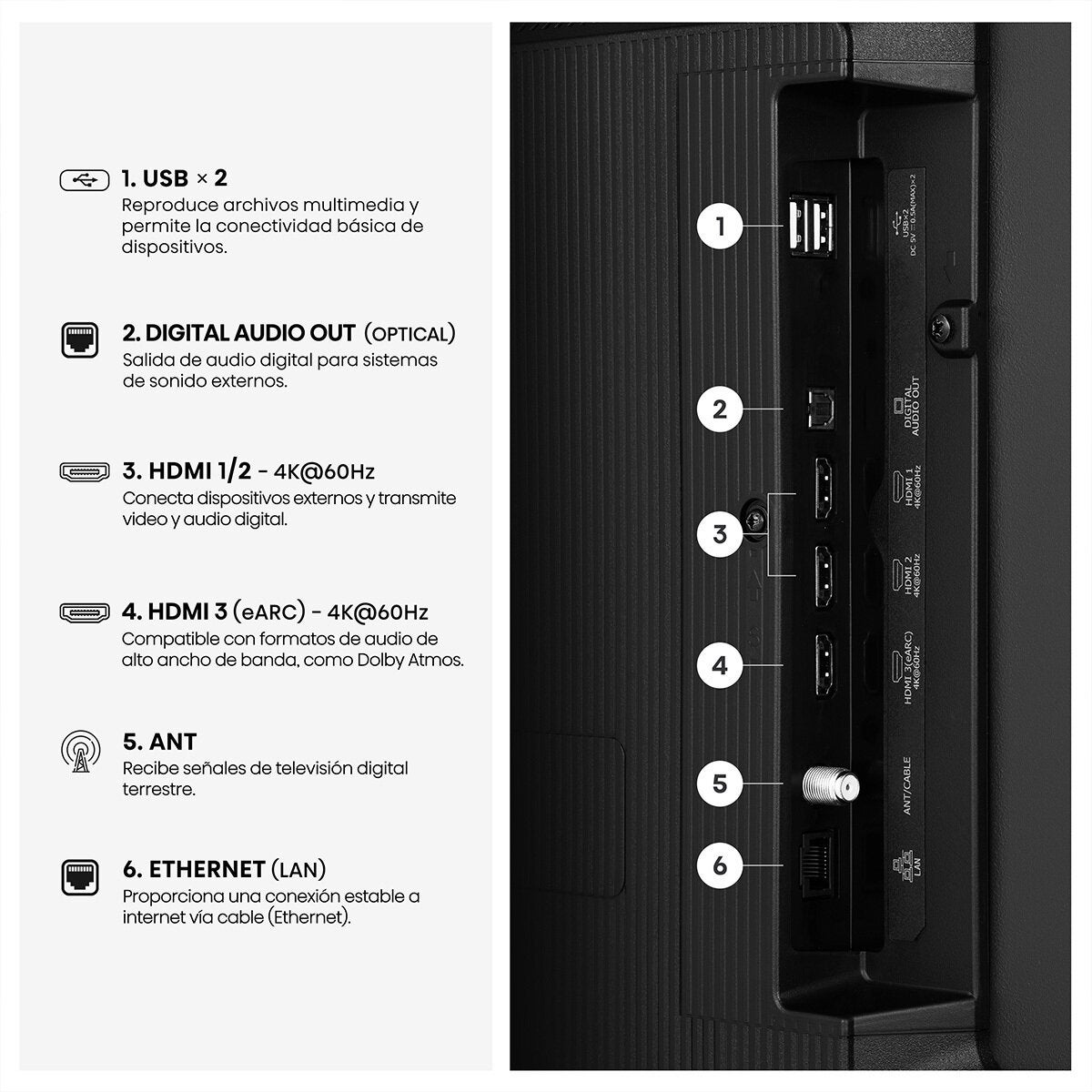 Hisense Pantalla 55" QLED 4K Fire TV 55QD6SFM