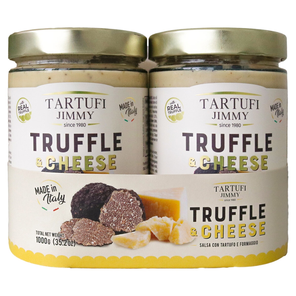 Tartufi Jimmy Salsa para Pasta Sabor Trufa y Queso 2/500 g