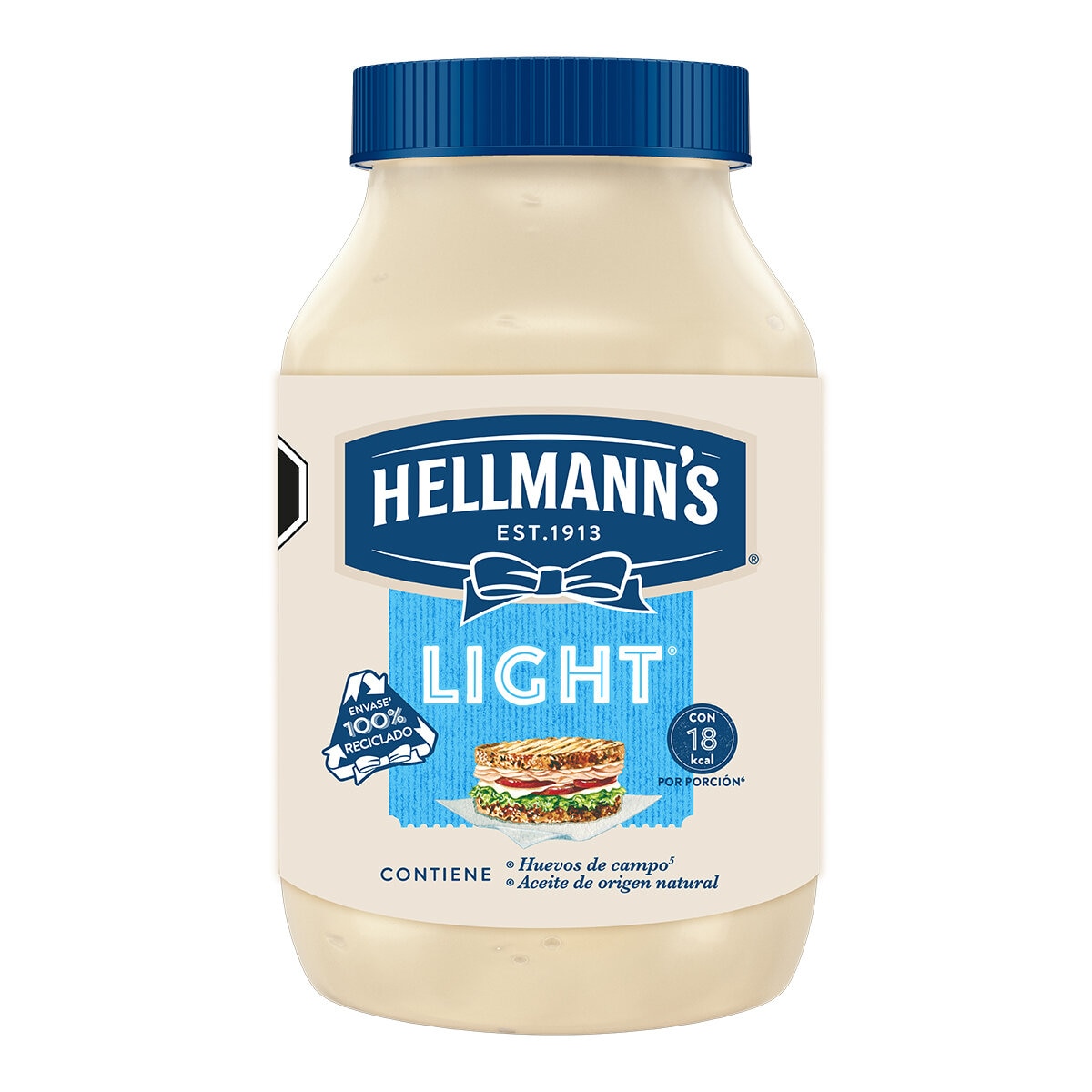 Hellmann'S Mayonesa Light 2 pzas de 1 kg