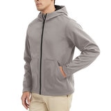 Hawke & Co Chamarra Softshell para Caballero Gris Grande