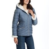 Weatherproof Chamarra para Dama Azul Chica
