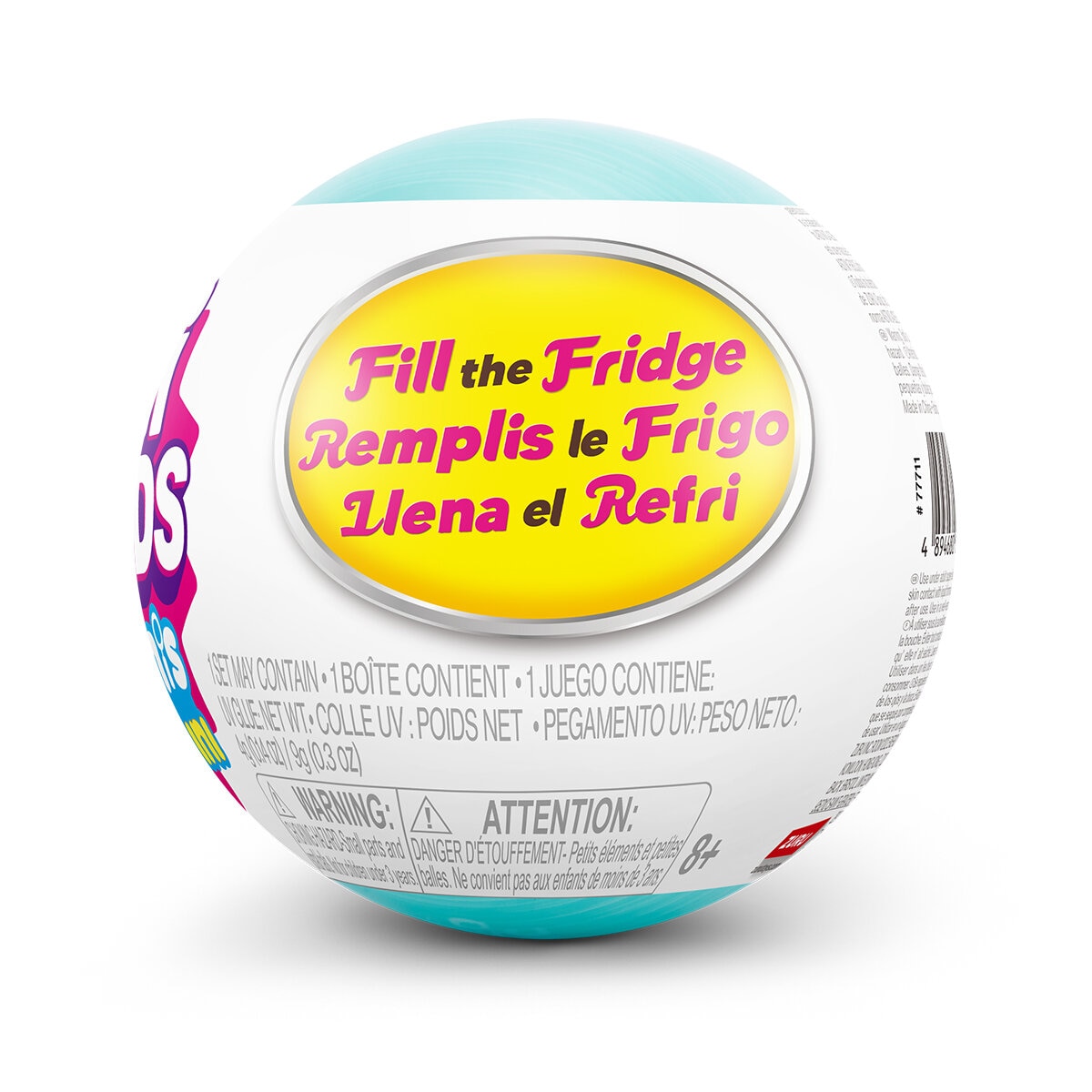 Zuru Mini Brands, Llena el Refri juego con 3 Capsulas Sorpresa