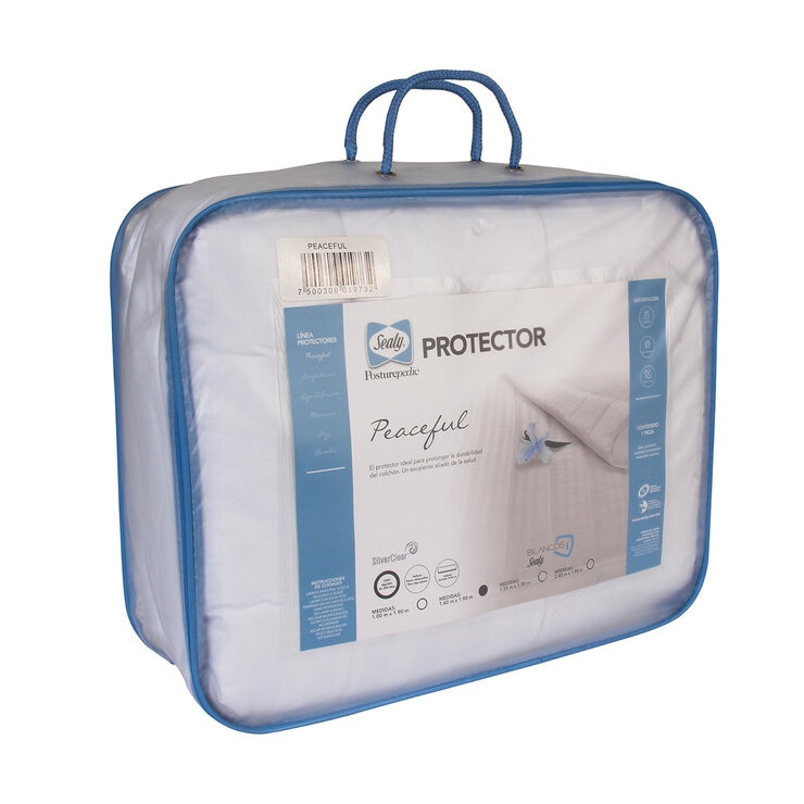 Sealy, Protector de Colchón Peaceful, Tamaño Matrimonial
