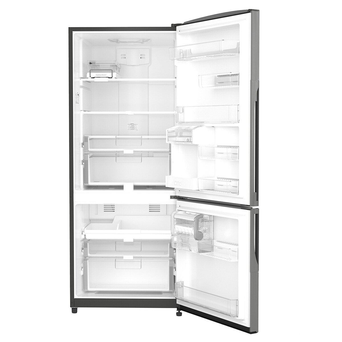 Mabe Refrigerador 19' Bottom Mount Acero Mabe Refrigerador 19' Bottom Mount Acero