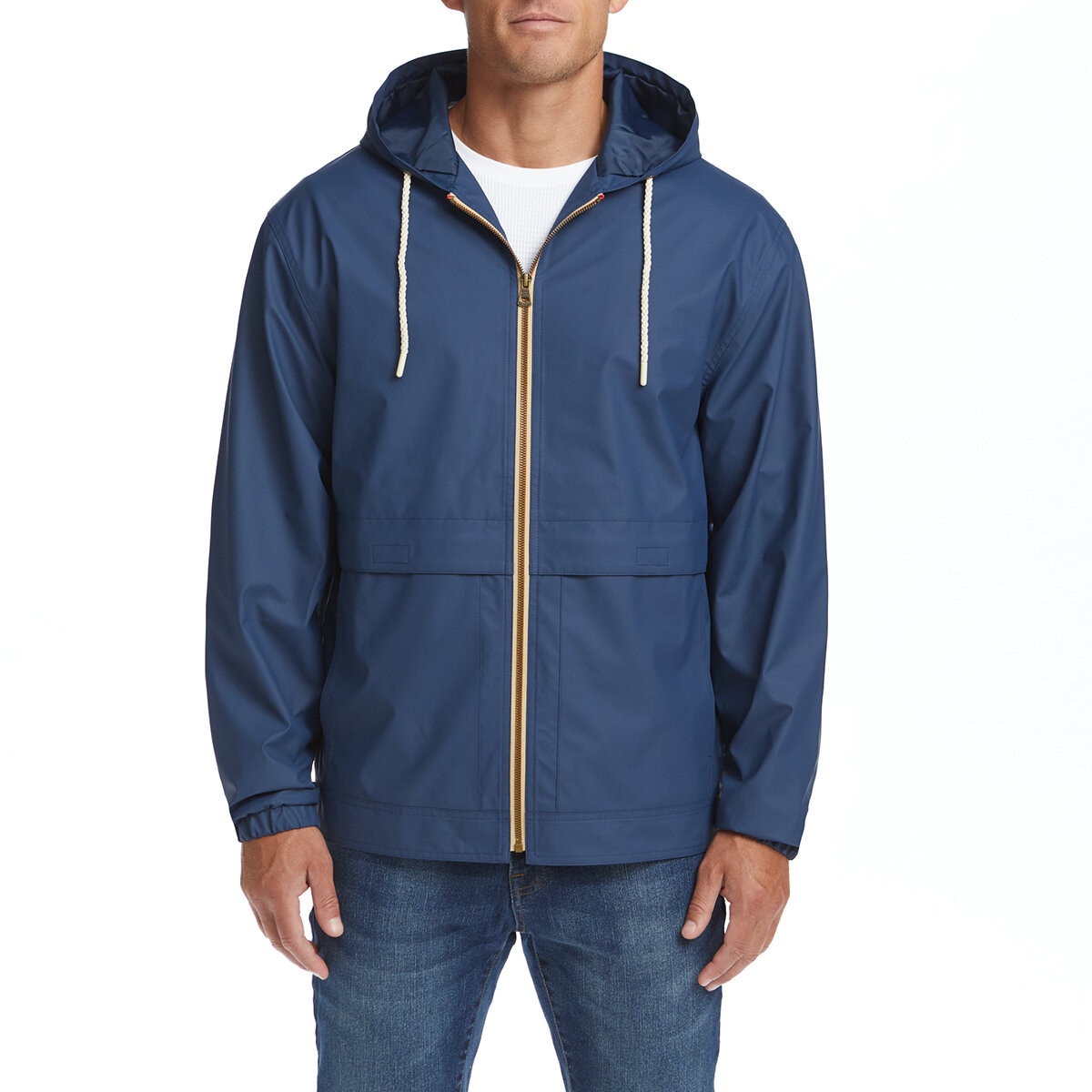 Weatherproof Vintage Chamarra para Caballero Azul Mediana