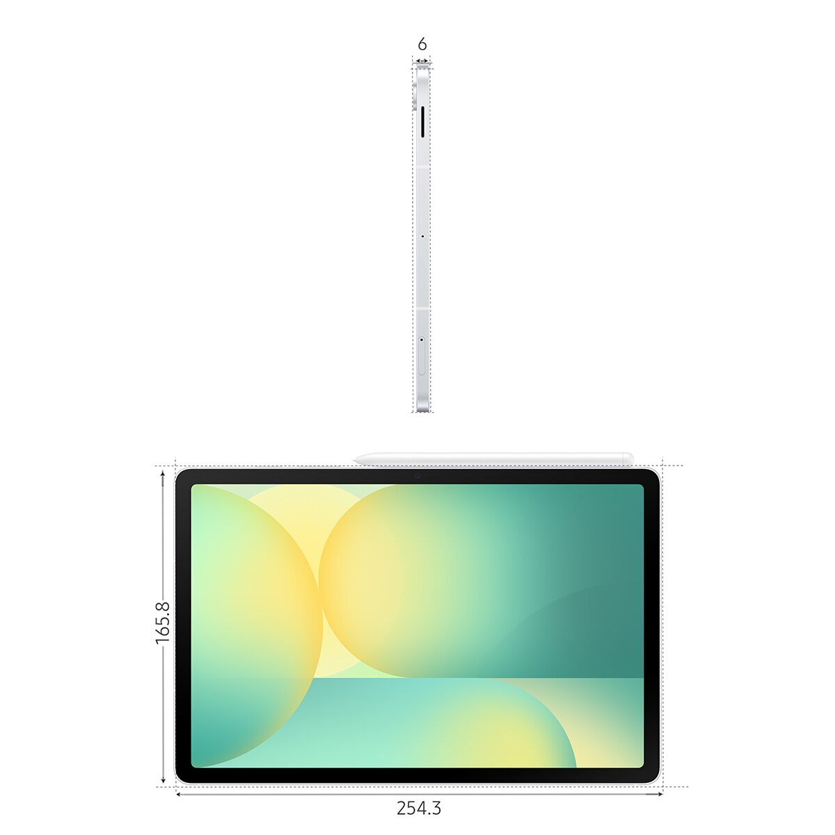 Samsung Galaxy Tab S10 FE 256GB Plata