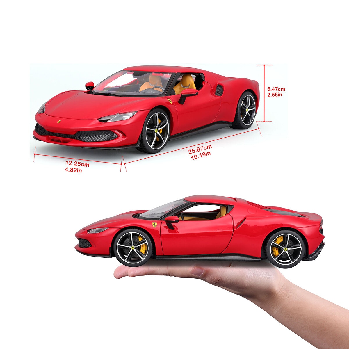 Maisto Autos de Colección Escala 1:18 - Ferrari Rojo