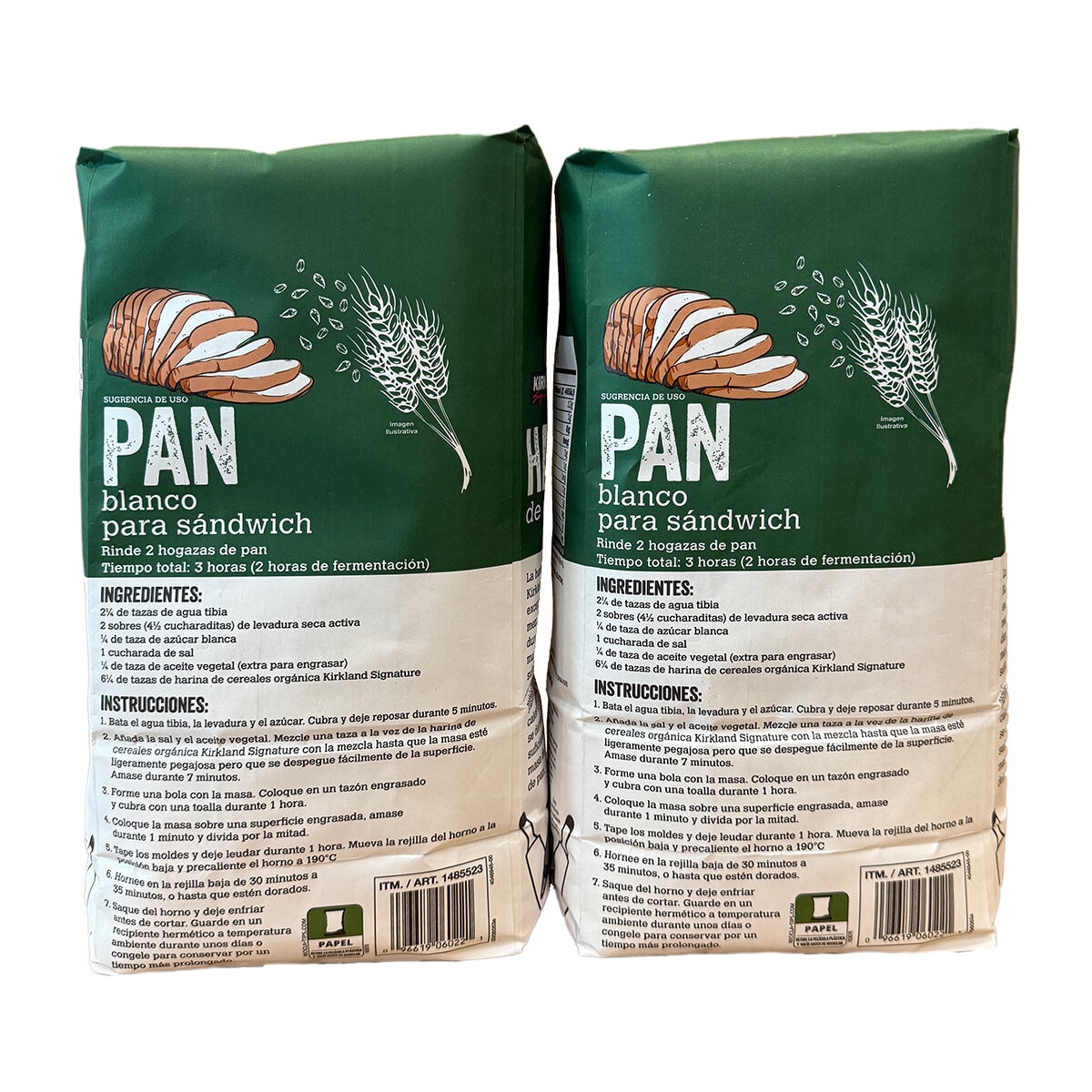 Kirkland Signature Harina Orgánica sin Blanquear 4.54 kg