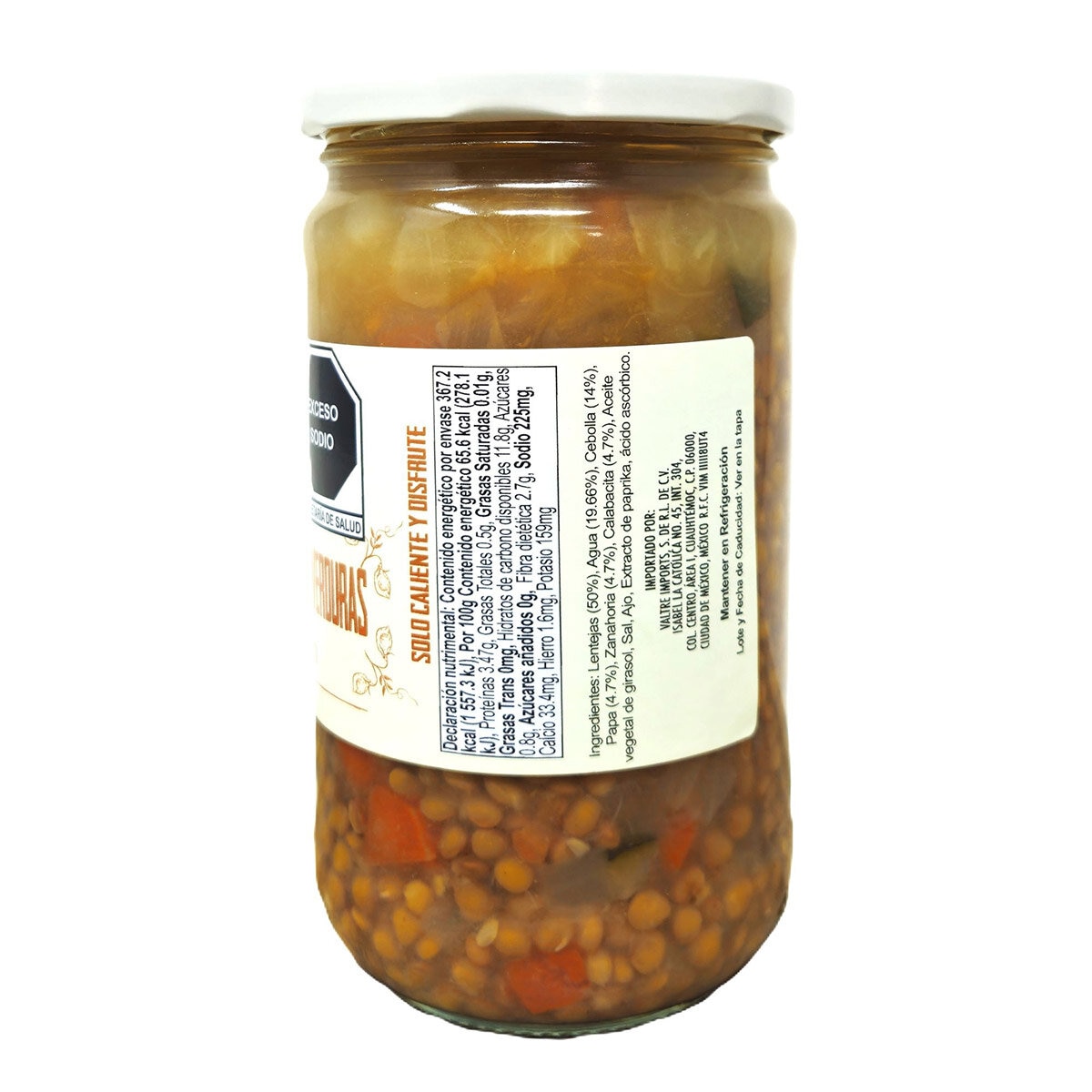 Food With Purpose Sopa de Lentejas 2/560 g