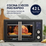 Oster, Horno con Freidora de Aire 42 Litros con Recubrimiento DiamondForce