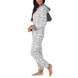 Peanuts Pijama para Dama Gris Mediana
