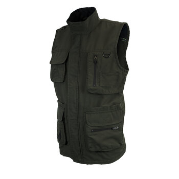 Adv Quest, Chaleco Outdoor Tag UV, Color Verde Militar, Varias Tallas, para Caballero