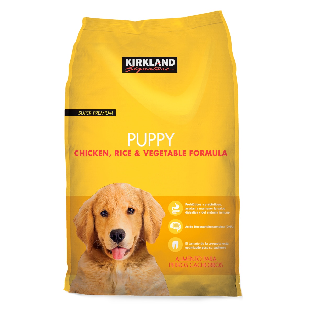 Kirkland Signature Alimento para Cachorro Pollo y Arroz 9.07kg